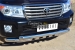 Toyota Land Cruiser 200. 2012- Защита переднего бампера d76 (дуга) d76х2 (дуга)+клыки TLCZ-001642